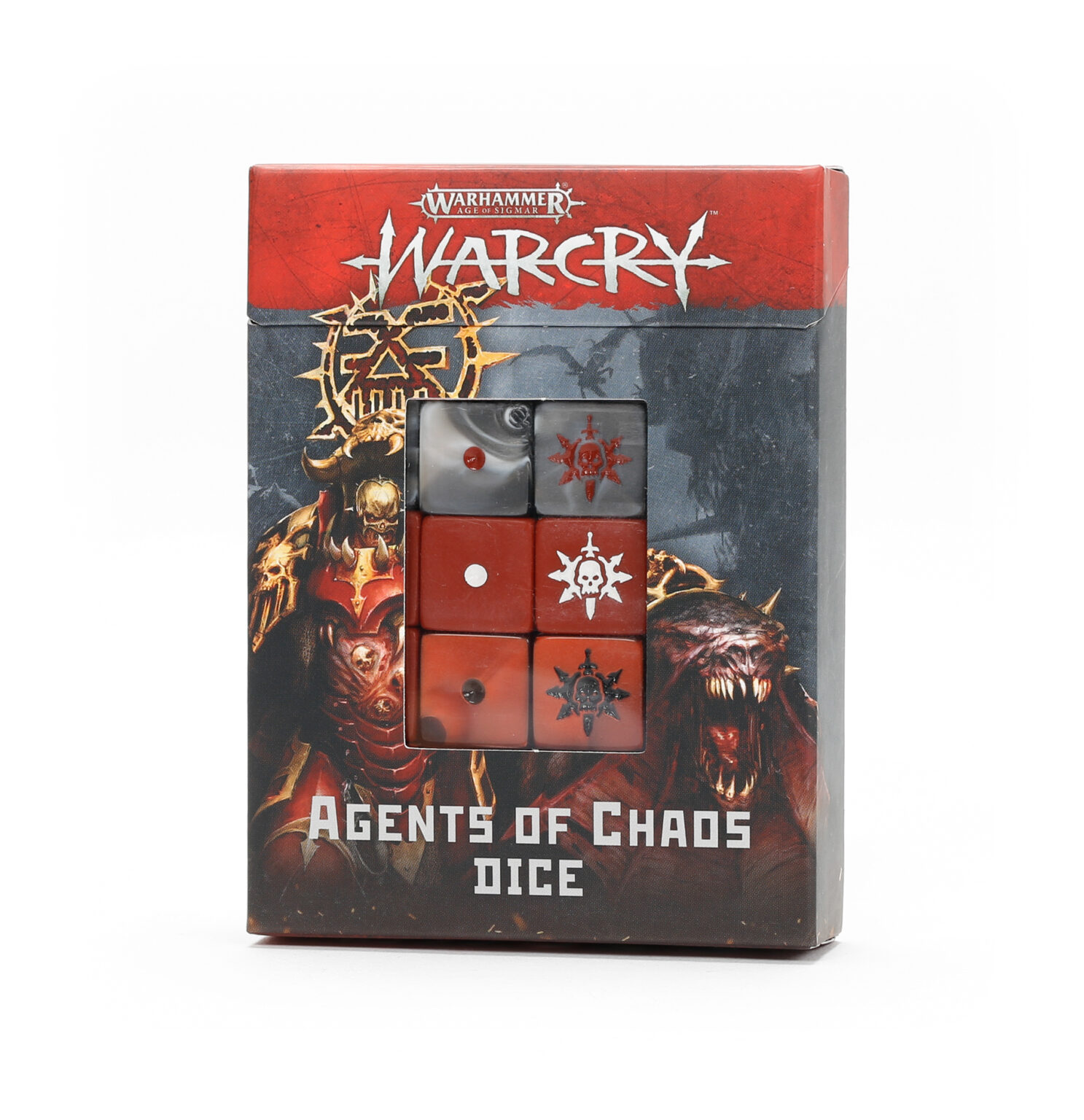 Games Workshop: Warcry: Agents of Chaos Dice Set - Blackgate Games