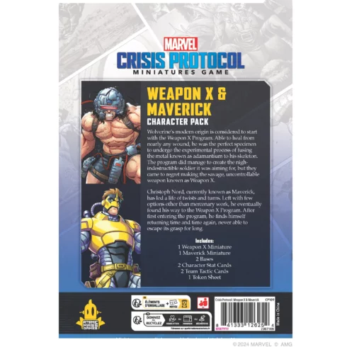 Marvel: Crisis Protocol - Weapon X & Maverick