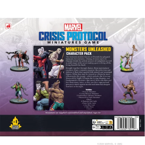 Marvel: Crisis Protocol - Monsters Unleashed Character Pack