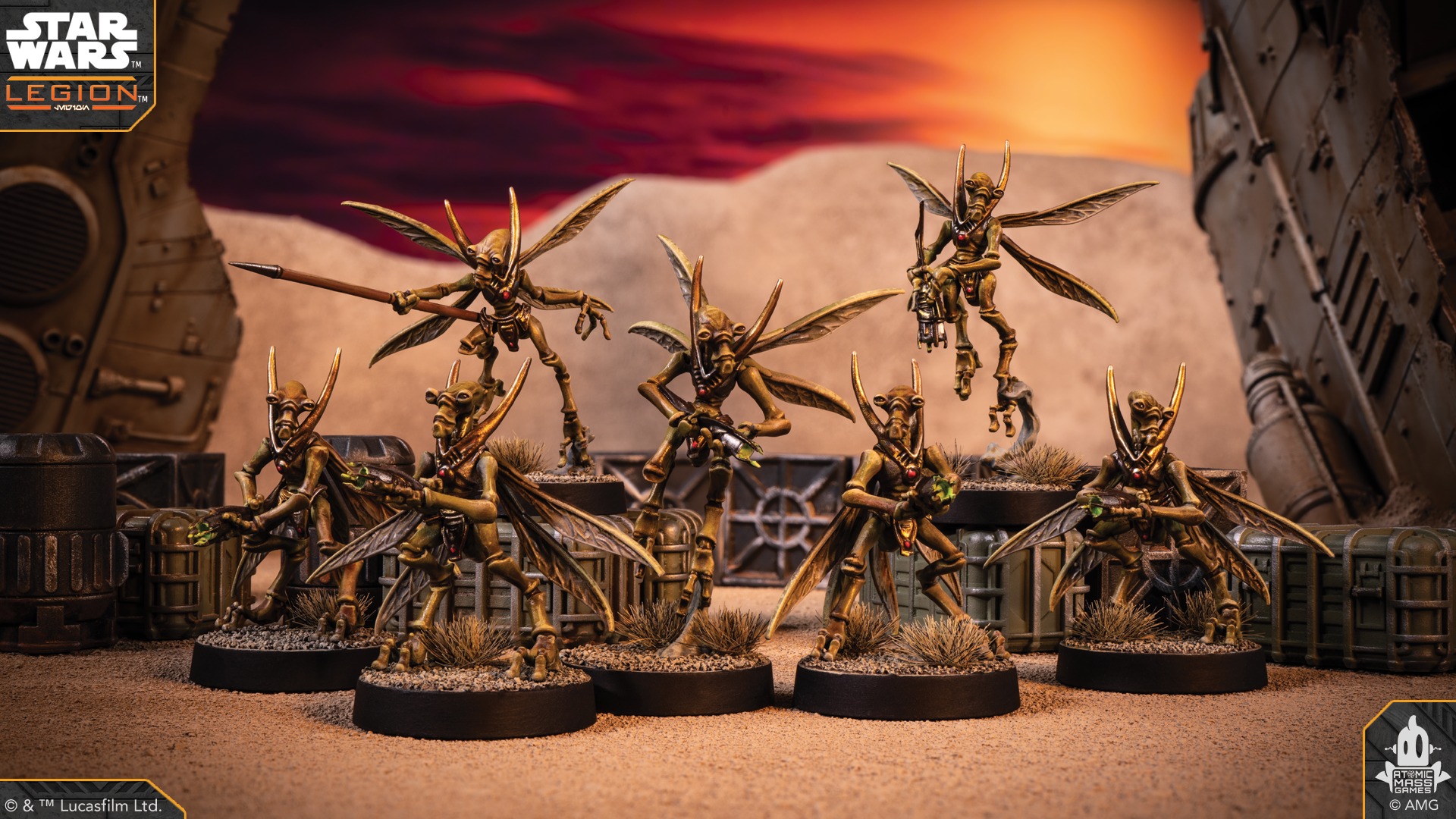 Star Wars: Legion – Geonosian Warriors Unit Expansion