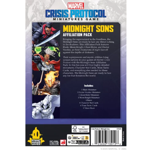 Midnight Sons Affiliation Pack