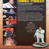 Marvel: Crisis Protocol Criminal Syndicate Affiliation Pack